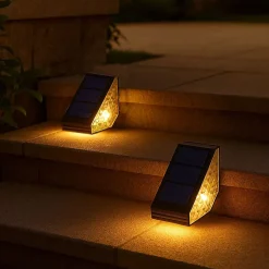 2 Balises Solaires pour escalier STEPY H5cm