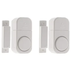 2 carillons de porte d'entrée sans fil - Zenitech