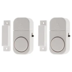 2 carillons de porte d'entrée sans fil - Zenitech