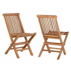 4 Chaises de jardin pour enfant TOLEDO
