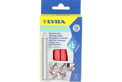 12 craies de marquage 11x110mm rouges - LYRA - L4850017