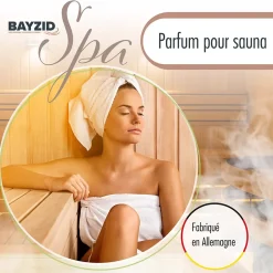 1 L Bayzid Spa Parfum Sauna - Sauna Gold - Concentré D'infusion Pour L'infusion Sauna