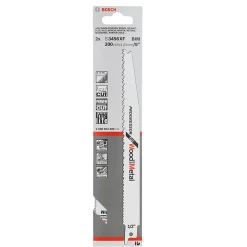 2 lames de scie sabre bois Bosch 3456XF l.150mm