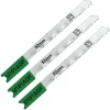 3 lames de scie sauteuse U courbe propre Stratifié