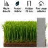 20 mm 1 x 3 m 3 m2 gazon synthétique pour balcon terrasse jardin Mon Gazon Synthétique