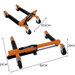 2 Patins Hydrauliques de Positionnement