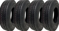 4.80/4.00-8 6ply, pneu remorque, 340kg, 400x8 - Wanda P811 road legal - jeu de 4.