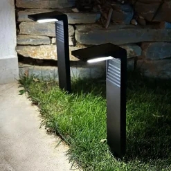 2 Potelets solaires OSTRY H41cm 150LM