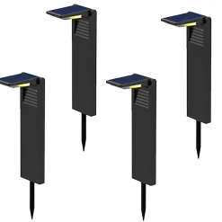 4 Potelets solaires OSTRY H41cm 150LM
