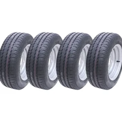 4-185/60 R12C 5 clous 112mm PCD roues et pneus remorque Brian james Ifor williams