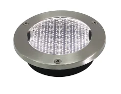2 spots encastrable solaire Glend IP65 GoodHome lumière blanche