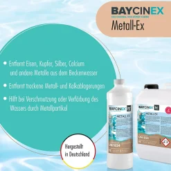 1 x 1l Séquestrant Métaux Anti-métaux, Élimine Fer, Cuivre, Argent Et Calcium, Réduit La Dureté Totale De L'eau