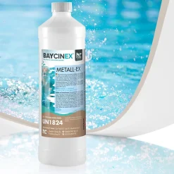 1 x 1l Séquestrant Métaux Anti-métaux, Élimine Fer, Cuivre, Argent Et Calcium, Réduit La Dureté Totale De L'eau