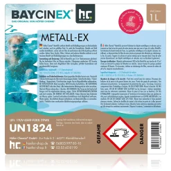 1 x 1l Séquestrant Métaux Anti-métaux, Élimine Fer, Cuivre, Argent Et Calcium, Réduit La Dureté Totale De L'eau