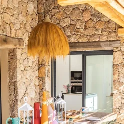 Abat jour naturel seul MASAI INDOOR H40cm