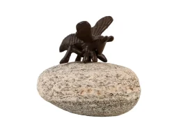 Abeille en fonte sur galet - Esschert Design