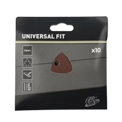 Abrasif pour ponceuse delta Universal 93 mm, 10 pièces