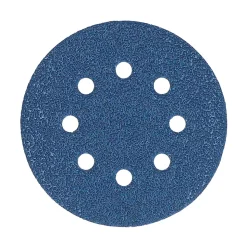 Abrasif pour ponceuse excentrique Norton ø 125 mm, Grain 120 - 5 pièces