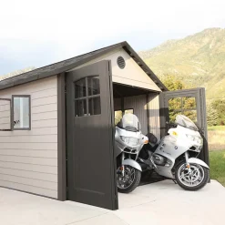 Abri de jardin / Garage résine Lifetime 60237 double pentes 21,44m²