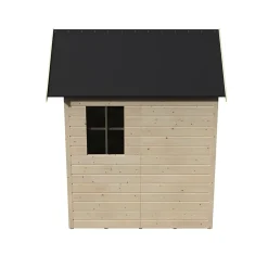 Abri de jardin Blooma Selwyn en bois coloris naturel ép.12 mm surface extérieure 2,75 m²
