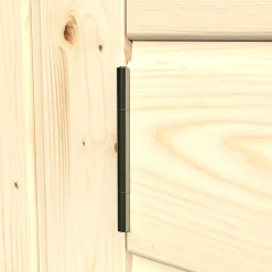 Abri de jardin Blooma Selwyn en bois coloris naturel ép.12 mm surface extérieure 2,75 m²
