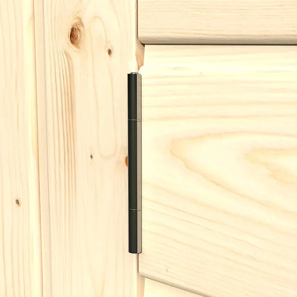 Abri de jardin Blooma Selwyn en bois coloris naturel ép.12 mm surface extérieure 2,75 m²