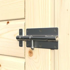 Abri de jardin Blooma Selwyn en bois coloris naturel ép.12 mm surface extérieure 2,75 m²