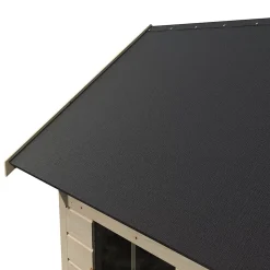 Abri de jardin Blooma Selwyn en bois coloris naturel ép.12 mm surface extérieure 2,75 m²