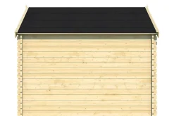 Abri de jardin Klikstrom Riga bois naturel ép.34 mm surface totale 12.15m²