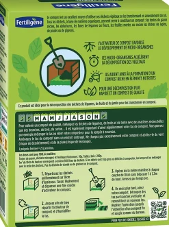 Activateur de compost naturel FERTILIGENE