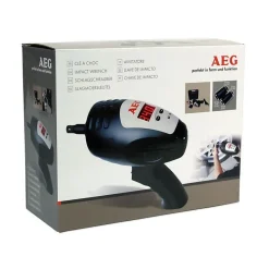 AEG - Cle a choc 12V - Demontage roues - Poignee anti vibration - Eclairage LED