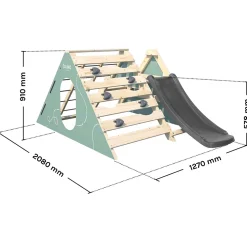 Aire de jeux avec toboggan Hercule pour enfants Soulet