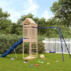 Aire de jeux d extérieur bois de pin massif