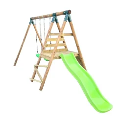 Aire de jeux MASGAMES TIBET M Avec rampe toboggan