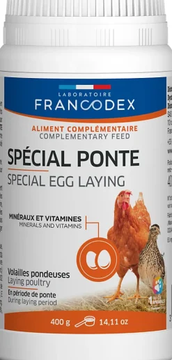 Aliment complémentaire spécial ponte Francodex 250g