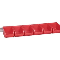 Allit 457060 bac à bec rouge 615 x 165 x 75 mm polypropylène, 1 pièce