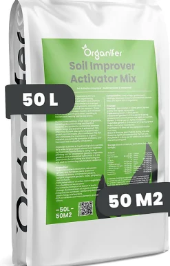 Amendement du Sol - Mélange Activateur - 50 Litres pour 50m2 - Organifer
