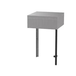 Angle de cuisine extérieur inox noir Le Marquier