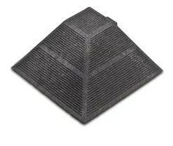 Angle de terrasse composite anthracite LATERA Original 20x20x4,5 cm