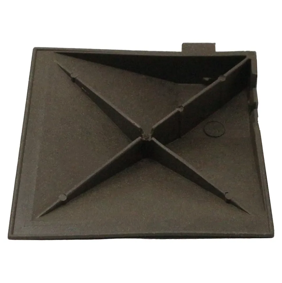 Angle de terrasse composite marron Angara Klikstrom 20 x 20 cm