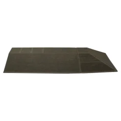 Angle de terrasse composite marron Angara Klikstrom 20 x 20 cm