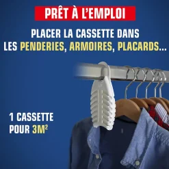 Anti-mites Kapo mites et larves pour les penderies jusqu'a 3 m³