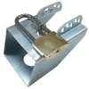 Antivol boitier pour remorque avec cadenas à clé Trigano