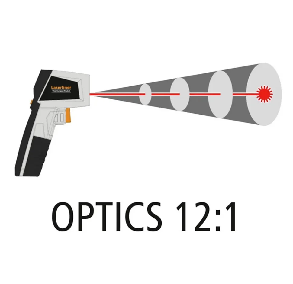 Appareil de mesure de la température Laserliner ThermoSpot Pocket