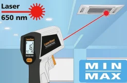 Appareil de mesure de la température Laserliner ThermoSpot Pocket