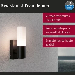 Applique d'extérieur Tralia IP44 65x250mm max. 10W 230V Anthracite Aluminium