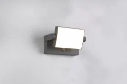 Applique Extérieure LED 10W, 1000Lm, 3000K, Anthracite, Détecteur de Mouvement - Trio - Kansas
