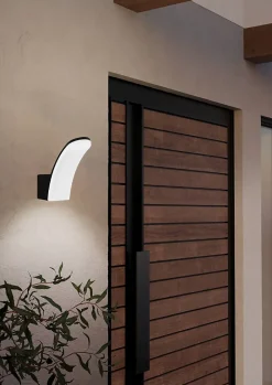 Applique extérieure murale LED 11.5W IP44 1300lm H.18 x l.7cm Eglo, Laconnela