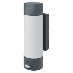Applique murale à détection Callisto 800lm 14W IP44 GoodHome gris anthracite