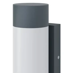 Applique murale à détection Callisto 800lm 14W IP44 GoodHome gris anthracite